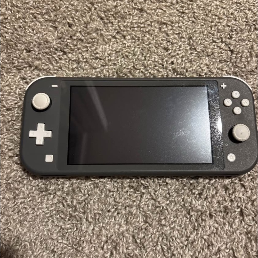 Sleek Black Handheld Gaming Console